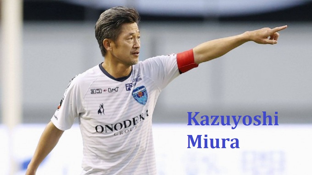 Kazuyoshi Miura oldest active soccer players