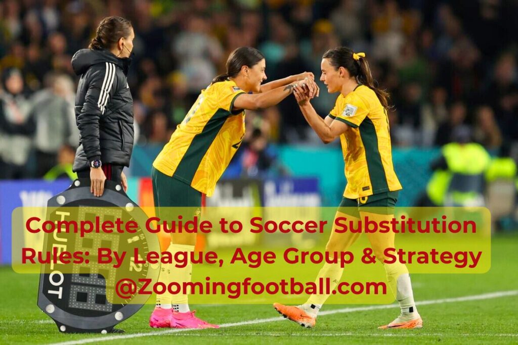 Soccer Substitution Rules
