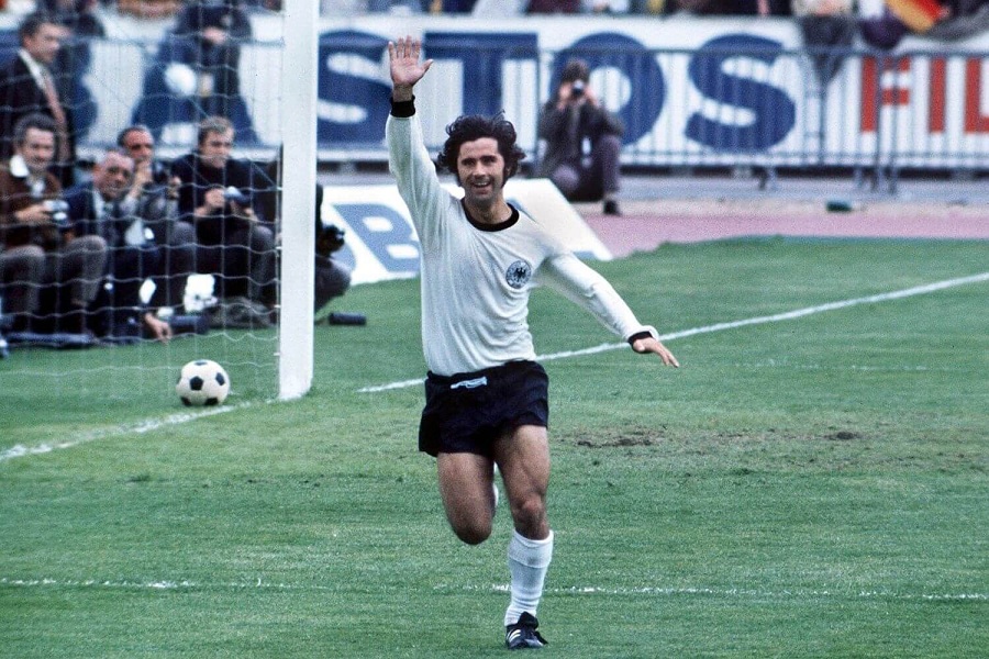 Germany’s Gerd Müller scored 735 goals