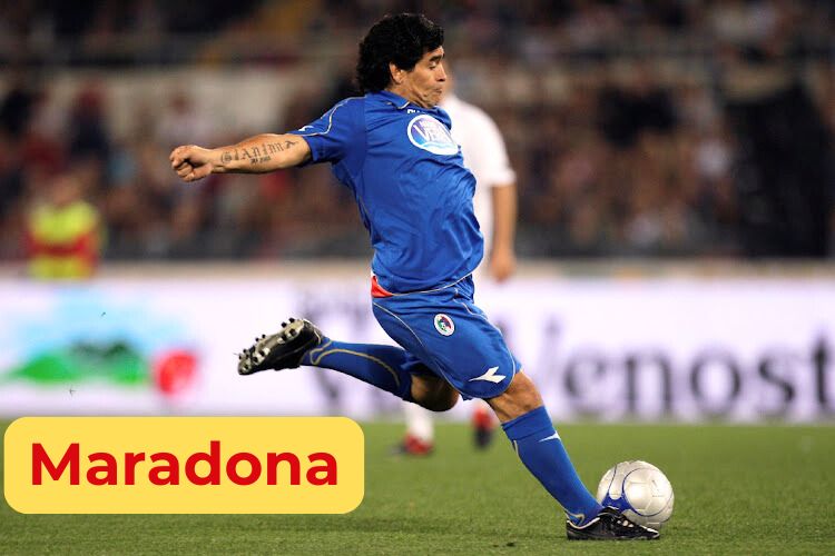 Cam Soccer Player Maradona