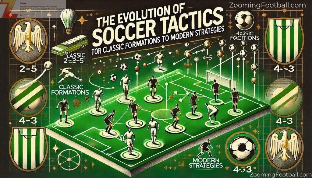 The Evolution of Soccer Tactics