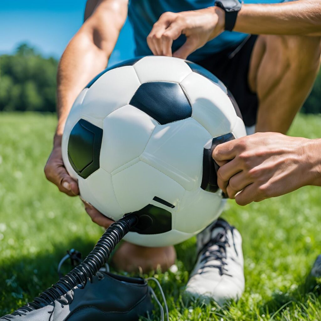 How to Inflate a Soccer Ball