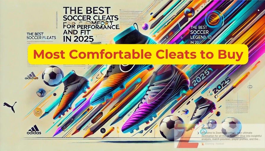 Best Comfortable Soccer Cleats to buy in 2025