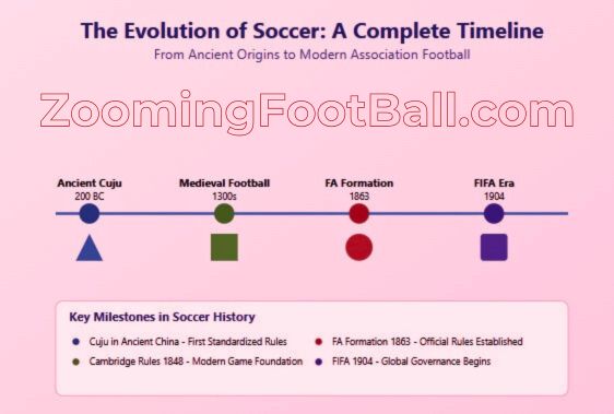 The Invention of Soccer: Who, Where, and When