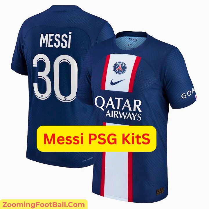 Messi PSG Kits