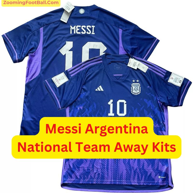 Messi’s Argentina National Soccer Team Away Kits