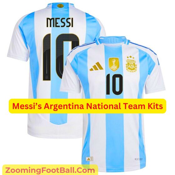 Messi’s Argentina National  Soccer Team Kits