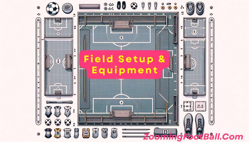 Mini Soccer Field Setup & Equipment