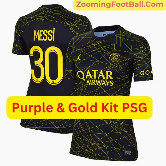 Purple & Gold Kits at PSG