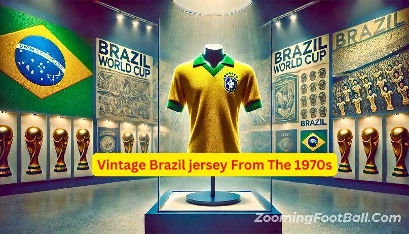 Vintage Brazil jersey From The 1970s