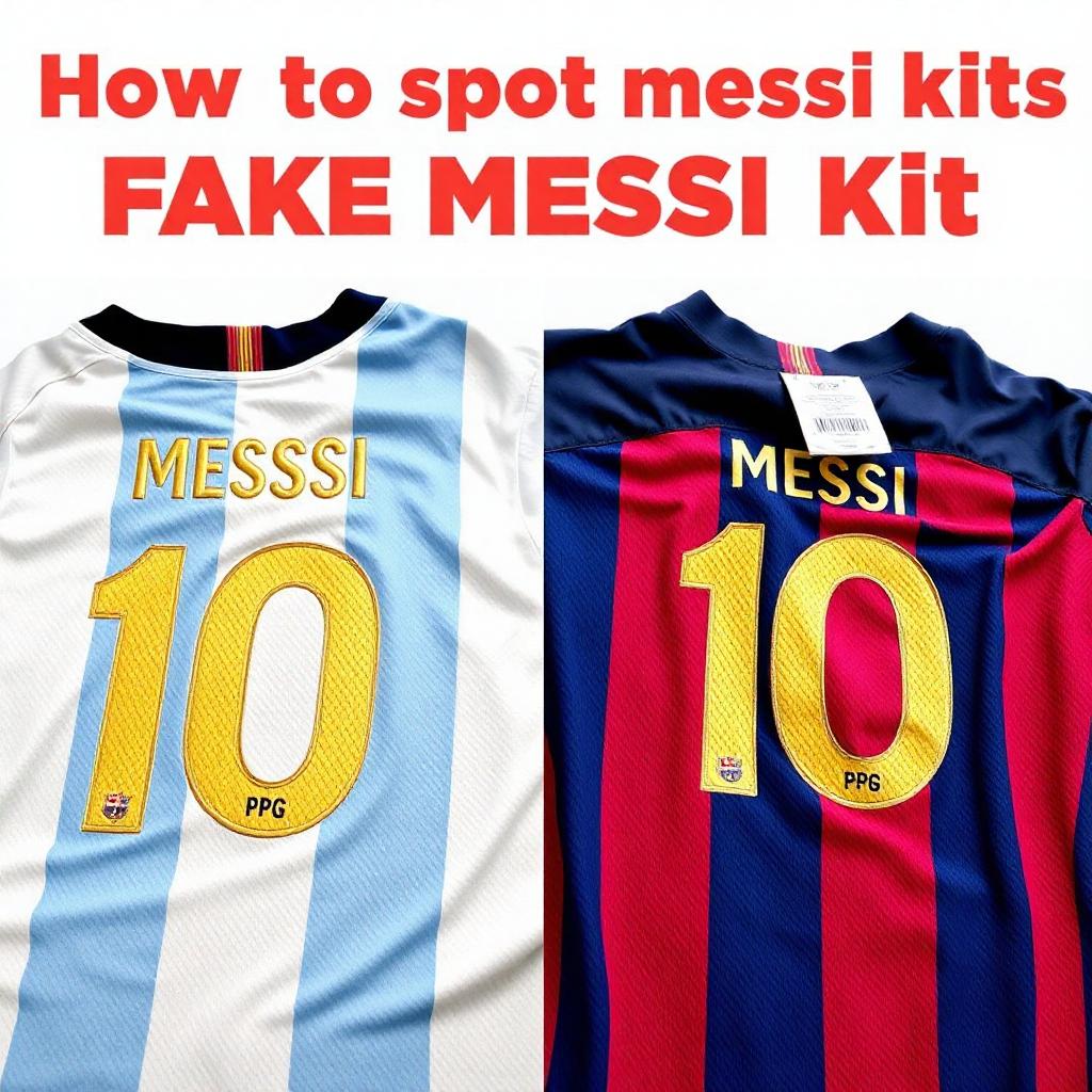 How to Spot Messi Fake Kits