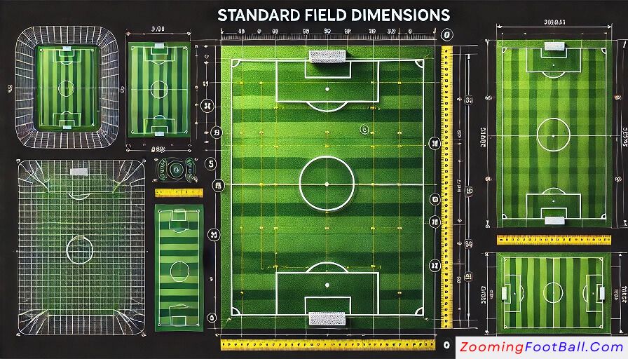 Standard Soccer Fields Dimensions and Layout