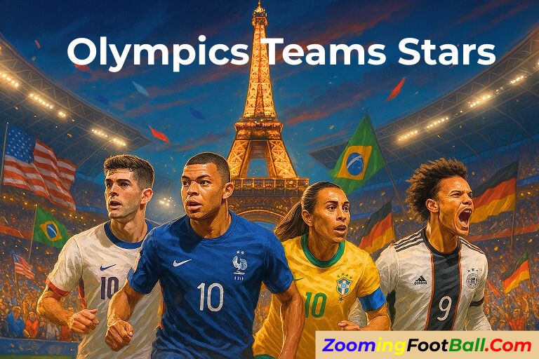 Soccer Olympic 2024 Paris Olympics Teams Stars