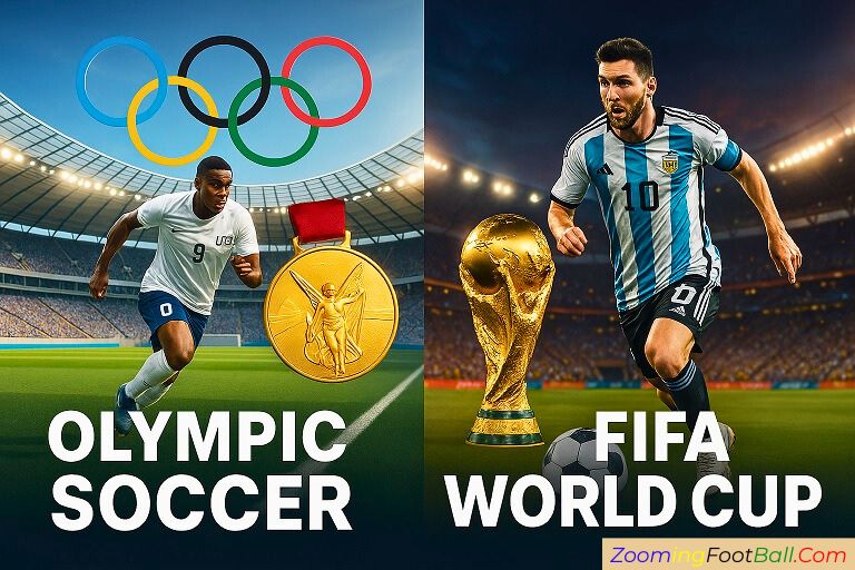 Soccer Olympic Olympic Soccer vs. FIFA World Cup