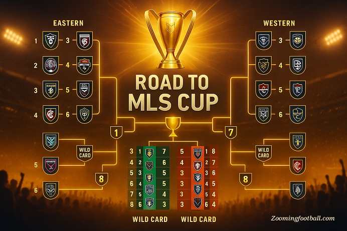 MLS playoffs bracket standings qualification MLS Cup tournament tree