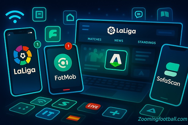 reliable sources track La Liga standings official website apps platforms