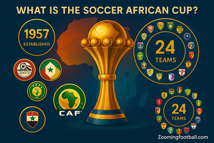 What is Soccer African Cup AFCON history timeline and evolution