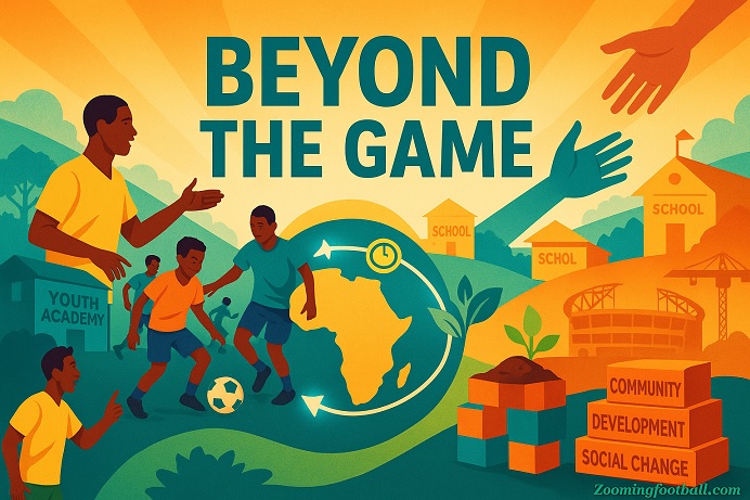 AFCON social impact community development youth football dreams