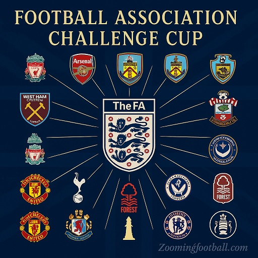 Football Association FA Cup meaning logo English soccer governing body