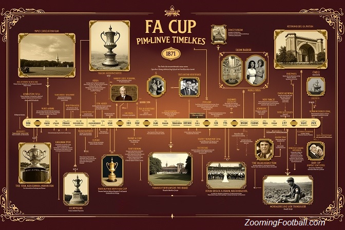FA Cup origin 1871 history timeline Kennington Oval first final soccer