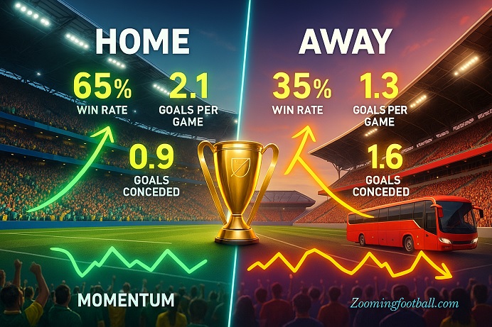 MLS regular season standings home away performance comparison analysis