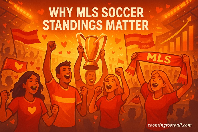 MLS standings importance fans clubs morale loyalty business impact celebration